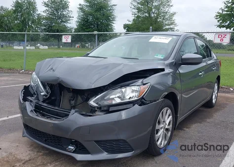 2019 Nissan Sentra Sv z USA, uszkodzony, nr VIN 3N1AB7APXKY270271